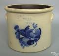 Two gallon stoneware crock 19th c