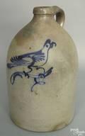 Two gallon stoneware jug 19th c