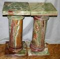 022149 ONYX PEDESTALS PAIR H 30 W 13 L 13