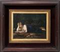 042119 KPM HAND PAINTED PORCELAIN PLAQUE 19TH C