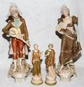 041191 ROYAL DUX PORCELAIN FIGURES EARLY 20TH C