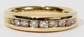 031235 14KT YELLOW GOLD  DIAMOND RING