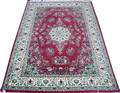 030138 ISFAHAN HAND WOVEN WOOL PERSIAN CARPET 4 X 6