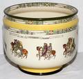 ROYAL DOULTON CANTERBURY PILGRIM POTTERY JARDINIRE