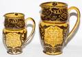ROYAL DOULTON PROVERB PITCHERS EARLY 20TH C