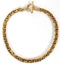 14KT GOLD LADIES TOGGLE NECKLACE