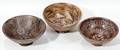 061196 PRECOLUMBIAN POTTERY BOWLS THREE H 3 124
