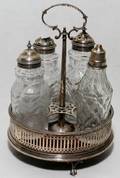 051186 GEORGE III STERLING CASTER SET LONDON 1816