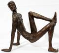 040112 SALMONES VICTOR BRONZE SCULPTURE NUDE MALE