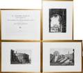 LUIGI ROSSINI ETCHINGS 4 FROM VEDUTE DI ROMA