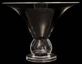 061261 STEUBEN GLASS FLARED VASE H 7 DIA 9