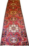 050150 HERIZ WOOL PERSIAN RUNNER C1970 105 X 29