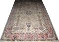 032192 ISPAHAN DESIGN WOOL RUG LATE 20TH C