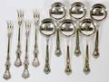 GORHAM CHANTILLY POMPADOUR STERLING SOUP SPOONS