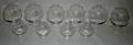 060221 CUT CRYSTAL ROSENTHAL  BACCARAT GLASSES 10
