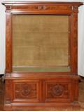 060213 WALNUT CABINET H 66 W 46 D 14