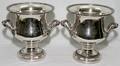 051289 SILVERPLATE CHAMPAGNE COOLERS C 1950 PAIR