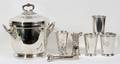 051285 SILVERPLATE THERMOS ICE BUCKET AND BAR WARE