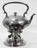031330 REED  BARTON SILVERPLATE KETTLE ON STAND