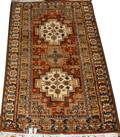 030225 HERIZ STYLE HAND MADE WOOL PERSIAN CARPET