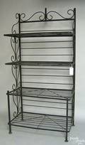 Wrought iron shelf