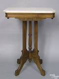 Victorian marble top stand