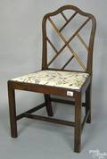 English mahogany dining chair