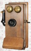 060282 WALNUT CRANK TELEPHONE H 20