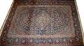 050241 ANTIQUE KASHAN WOOL ORIENTAL RUG C1900