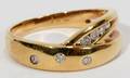 041381 14KT YELLOW GOLD  DIAMOND RING