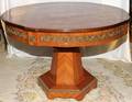 041351 ITALIAN INLAID FRUITWOOD  ORMOLU TABLE 30