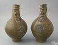 Two ovoid Bellarmine jugs ca 16501680