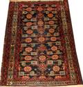 030293 HAMADAN ORIENTAL HAND MADE WOOL RUG 43 X