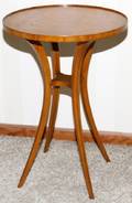 MIDCENTURY WALNUT OCCASIONAL TABLE GRAND RAPIDS