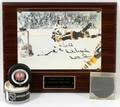 BOBBY ORR AUTOGRAPHED PHOTO HOCKEY PUCK 
