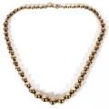 TIFFANY  CO STERLING BEAD NECKLACE