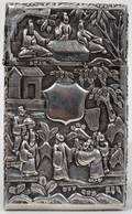 051358 CHINESE SILVER CARD CASE C 1900 L 4