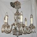 042306 CRYSTAL SIX LIGHT CHANDELIER 285