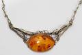 041388 AMBER PENDANT NECKLACE 18