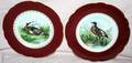 030350 HAVILAND LIMOGES HAND PAINTED PLATES C19TH C