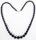 022379 LAPIS BEAD NECKLACE L 23