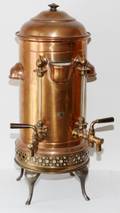 COPPER COFFEE URN EARLY 20TH C
