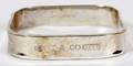 TIFFANY  CO STERLING SQUARE BANGLE BRACELET