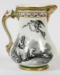 S ALCOCK CO BURSLEM THE ROYAL PATRIOTIC JUG 1855
