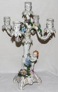 042361 DRESDEN PORCELAIN CANDELABRUM 19