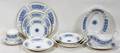 041449 COALPORTBLUE REVELRY PORCELAIN DINNER SERVICE