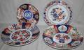 041424 JAPANESEIMARI PORCELAIN PLATES 19TH C FOUR