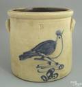 Two gallon stoneware crock 19th c