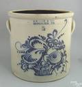 Fivegallon stoneware crock 19th c