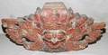 032333 SOUTHEAST ASIAN CARVED  POLYCHROME WOOD